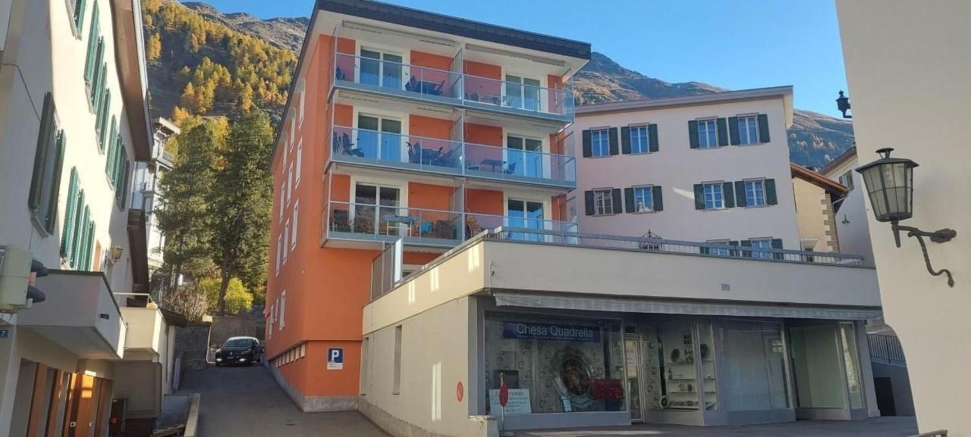 Chesa Quadrella Apartment Pontresina Exterior photo